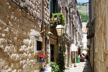 Bunte Gassen in Dubrovnik