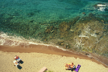 Urlaub auf Lesbos - Vatera Beach