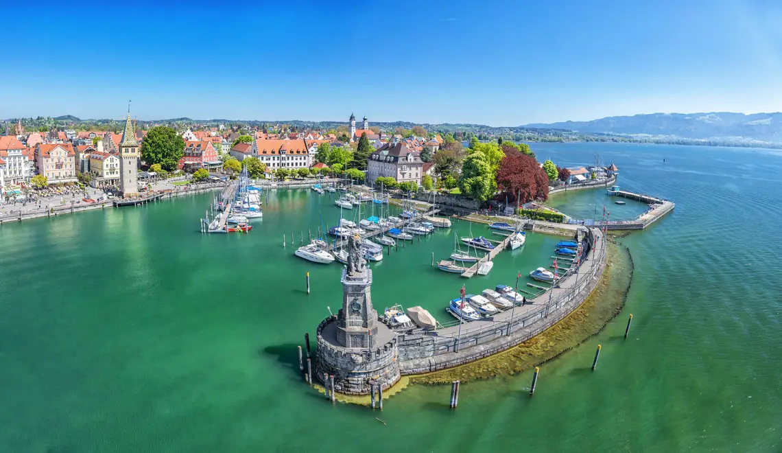 Traumhaftes Lindau am Bodensee (Bild: Shutterstock.com)