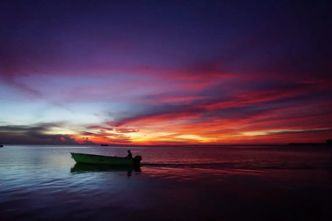 Belize Sonnenuntergang