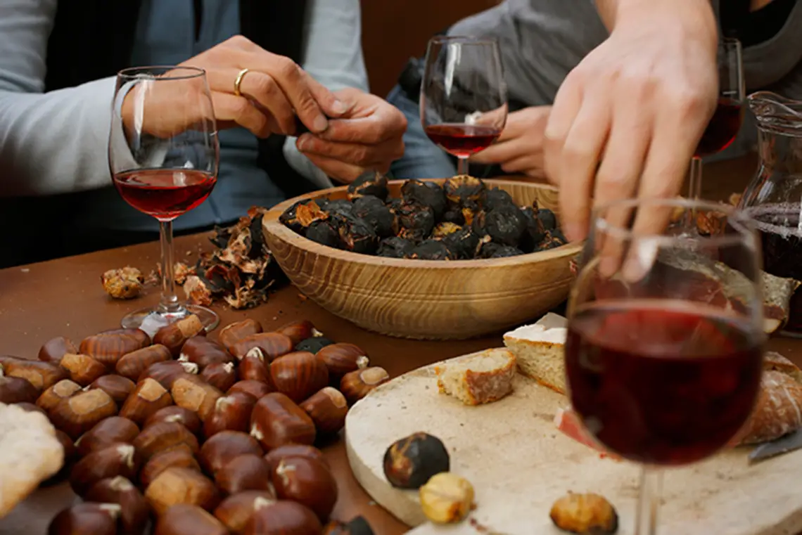 Kastanien & Wein (cby Südtirol Marketing - Frieder Blickle)