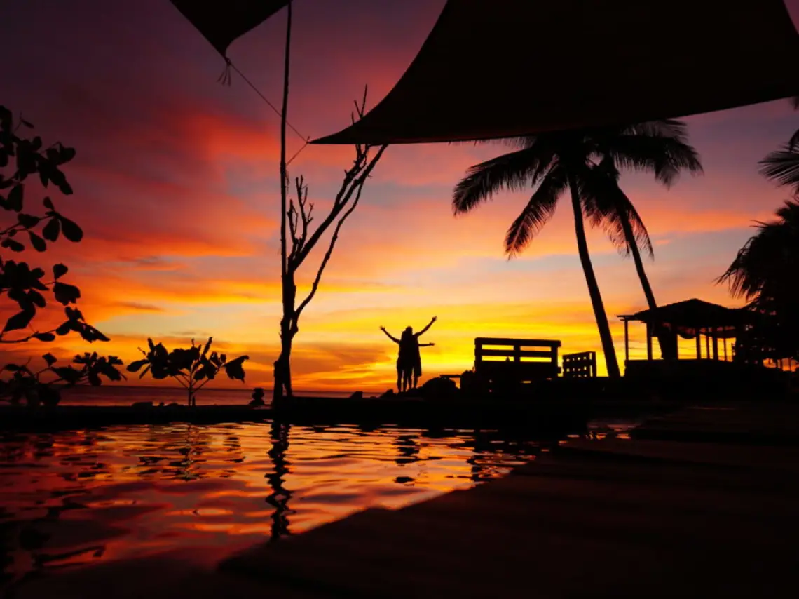 El Salvador Sonnenuntergang