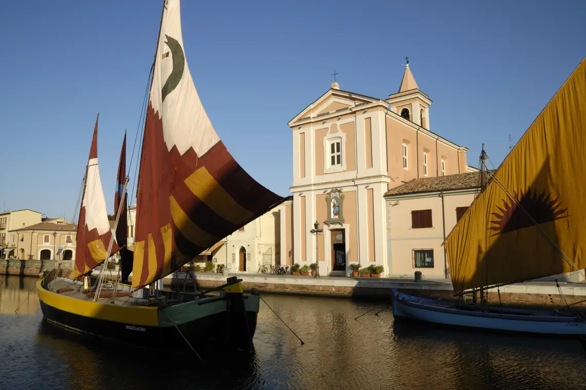 Hafenkanal Cesenatico