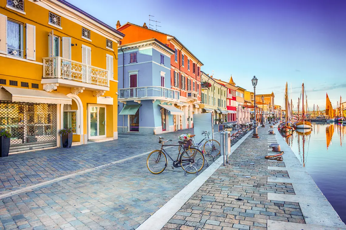 Hafenkanal von Cesenatico © Shutterstock