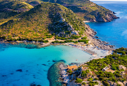 Reise nach Sardinien