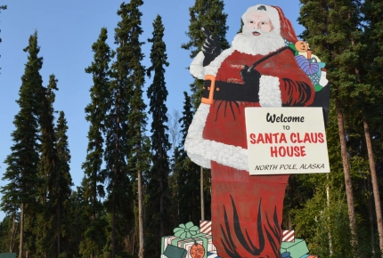 Zu Gast bei Santa Claus