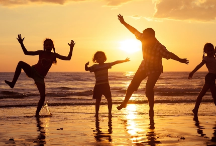 Sonnenuntergang am Meer