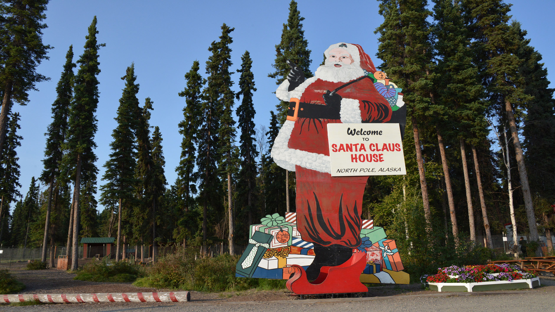 Zu Gast bei Santa Claus
