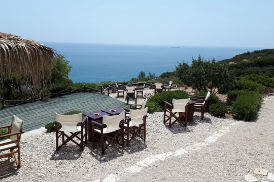 Aussicht auf Bucht