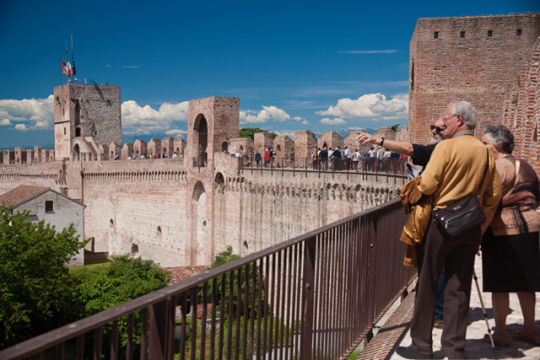 Stadtmauer in Cittadella