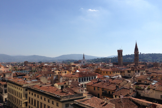 Blick über Florenz