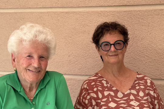 Ida Moser und Christine Neuhauser