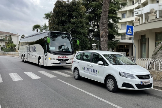 Anfahrt nach Abano