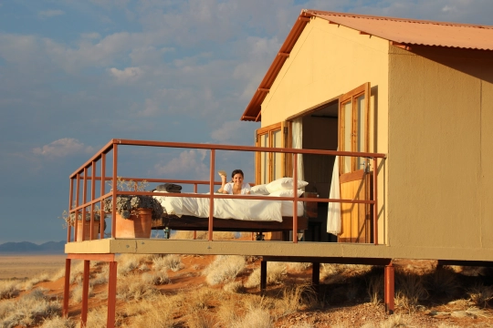 Sandra in Namibia