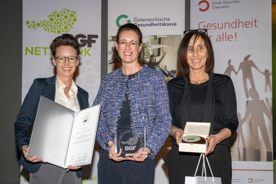 Wir sind stolz auf das BGF-Gütesiegel!
