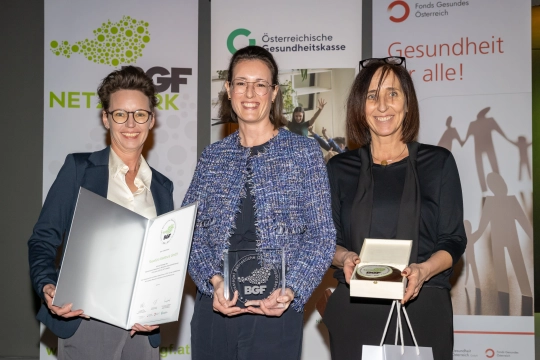 Wir sind stolz auf das BGF-Gütesiegel!