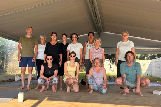 Yogagruppe