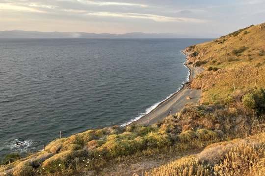 2. Eftalou Beach: