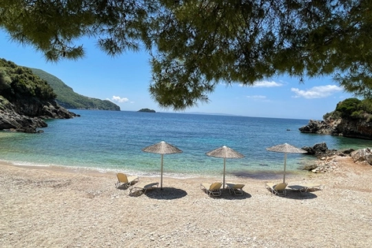 Strand in Prga Giechenland