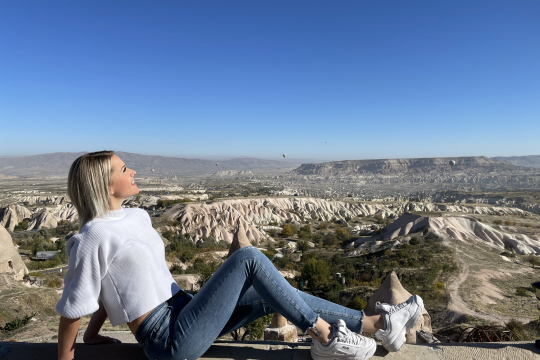 Lea in Kappadokien