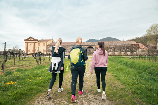 Wandern in Abano und Montegrotto Terme