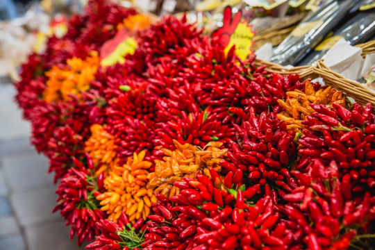 In Kalabrien findet ihr Schärfe nach eurem Geschmack