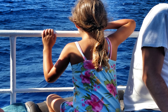 Ausflug  mit dem Boot