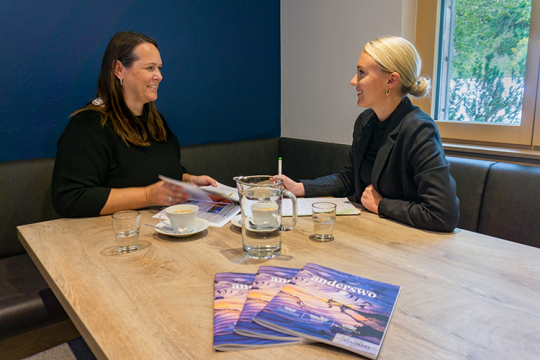 Im Gespräch mit Marketingleiterin Martina